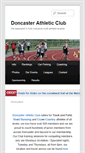 Mobile Screenshot of doncasterathleticclub.com